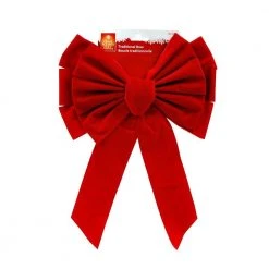 Home Accents Holiday 16 in Red Traditional Christmas Bow -HOME ACCENTS HOLIDAY Sales home accents holiday christmas tree ribbon 532cslhd 40 1000