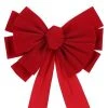 Home Accents Holiday 16 in Red Traditional Christmas Bow