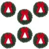 Home Accents Holiday 20 in Noble Pine Wreaths 6-Pack -HOME ACCENTS HOLIDAY Sales home accents holiday christmas wreaths 2109940hdx6 64 1000