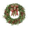 Home Accents Holiday 30 in Prelit Woodmore Wreath -HOME ACCENTS HOLIDAY Sales home accents holiday christmas wreaths 21gr50166 64 1000