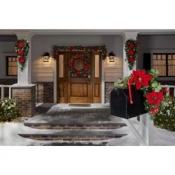 Home Accents Holiday 36 in Prelit Berry Bliss Wreath -HOME ACCENTS HOLIDAY Sales home accents holiday christmas wreaths chzh3811995th9 a0 1000