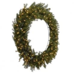 Home Accents Holiday 48 in Prelit Norwood Fir Wreath -HOME ACCENTS HOLIDAY Sales home accents holiday christmas wreaths nf 48wlo 40 1000