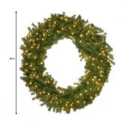 Home Accents Holiday 60 in Prelit Norwood Fir Wreath -HOME ACCENTS HOLIDAY Sales home accents holiday christmas wreaths nf 60wlo 66 1000