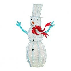 Home Accents Holiday 6 ft Iridescent Ribbon Snowman Holiday Yard Decoration -HOME ACCENTS HOLIDAY Sales home accents holiday christmas yard decorations 21gm12589 40 1000