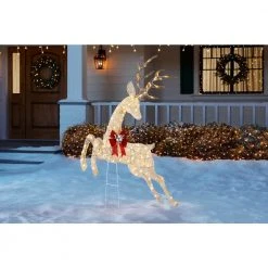 Home Accents Holiday 5.5 ft Warm White LED Jumping Buck Holiday Yard Decoration -HOME ACCENTS HOLIDAY Sales home accents holiday christmas yard decorations 21rt1892111 e1 1000