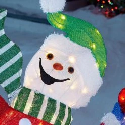 Home Accents Holiday 3.5 ft Warm White LED Snowman and Retriever Holiday Yard Decoration -HOME ACCENTS HOLIDAY Sales home accents holiday christmas yard decorations 21rt27121142 a0 1000