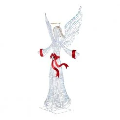Home Accents Holiday 6 ft Iridescent Ribbon Angel Holiday Yard Decoration -HOME ACCENTS HOLIDAY Sales home accents holiday christmas yard decorations 22gm80770 40 1000