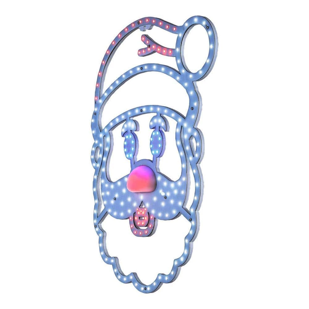 16 in Hi-Vibrant LED Santa Holiday Yard Decoration Home Accents Holiday 16 in Hi-Vibrant LED Santa Holiday Yard Decoration -HOME ACCENTS HOLIDAY Sales home accents holiday christmas yard decorations 22le11008 40 1000