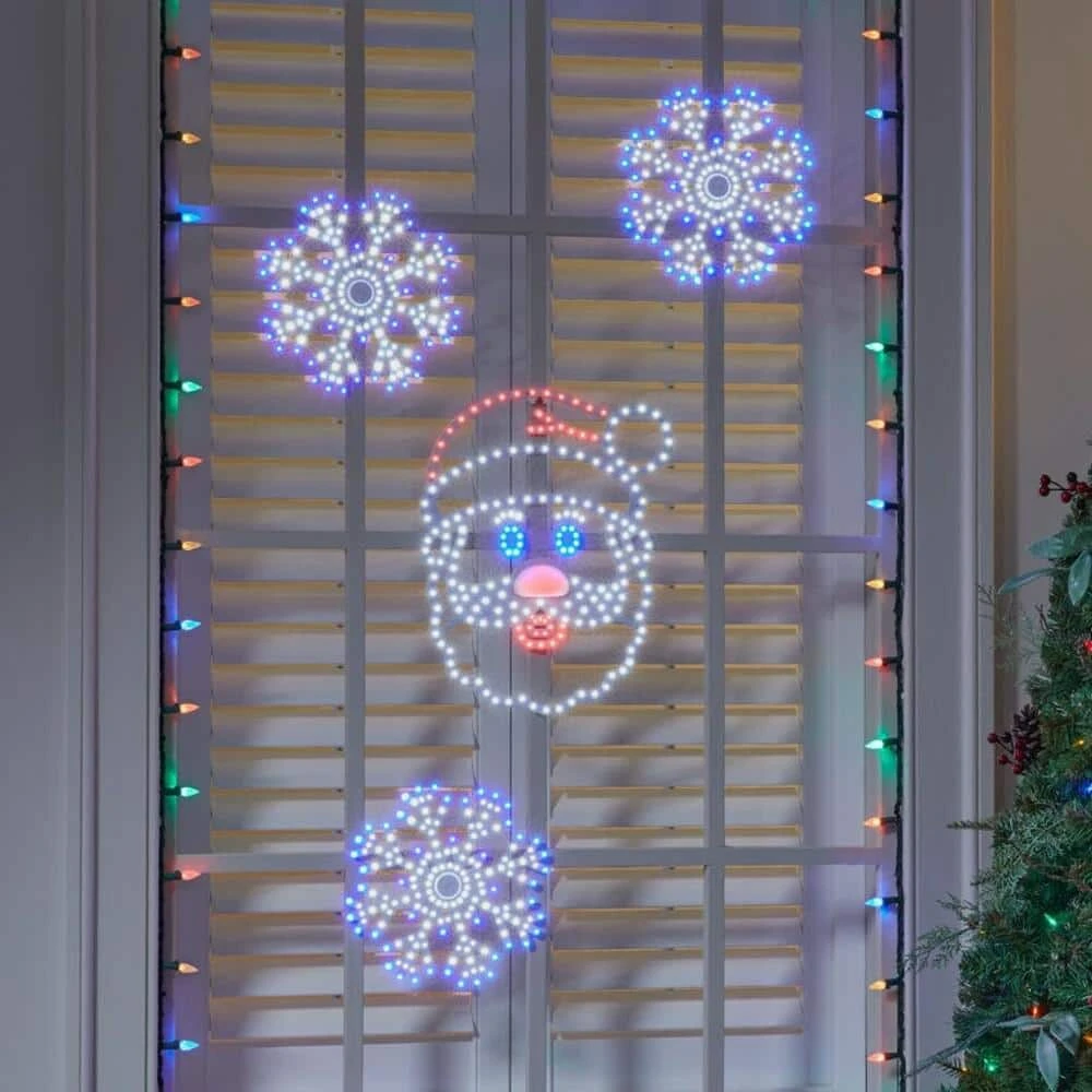 16 in Hi-Vibrant LED Santa Holiday Yard Decoration Home Accents Holiday 16 in Hi-Vibrant LED Santa Holiday Yard Decoration -HOME ACCENTS HOLIDAY Sales home accents holiday christmas yard decorations 22le11008 66 1000