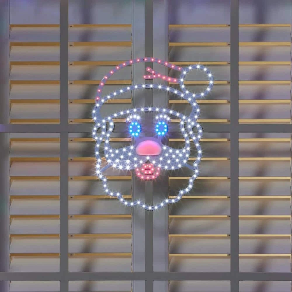 16 in Hi-Vibrant LED Santa Holiday Yard Decoration Home Accents Holiday 16 in Hi-Vibrant LED Santa Holiday Yard Decoration -HOME ACCENTS HOLIDAY Sales home accents holiday christmas yard decorations 22le11008 e1 1000