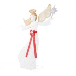 Home Accents Holiday 7.5 ft Warm White LED Angel with Star Holiday Yard Decoration -HOME ACCENTS HOLIDAY Sales home accents holiday christmas yard decorations 22rt1222211 40 1000