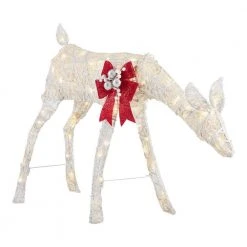 Home Accents Holiday 3 ft Warm White LED Feeding Doe Holiday Yard Decoration -HOME ACCENTS HOLIDAY Sales home accents holiday christmas yard decorations 22rt1262211 40 1000