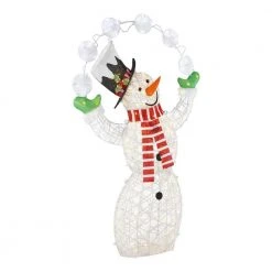 Home Accents Holiday 6 ft Warm White-Cool White LED Juggling Snowman Holiday Yard Decoration -HOME ACCENTS HOLIDAY Sales home accents holiday christmas yard decorations 22rt13722111 40 1000