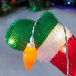 Home Accents Holiday 3 ft Warm White LED Santa with Lights Holiday Yard Decoration -HOME ACCENTS HOLIDAY Sales home accents holiday christmas yard decorations 22rt1742214 1d 1000