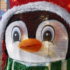 Home Accents Holiday 3 ft Warm White LED Penguin in with Candy Cane Holiday Yard Decoration -HOME ACCENTS HOLIDAY Sales home accents holiday christmas yard decorations 22rt1962214 a0 1000