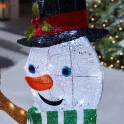 Home Accents Holiday 3-Piece Snowman Family -HOME ACCENTS HOLIDAY Sales home accents holiday christmas yard decorations 22rt19922141 1d 1000