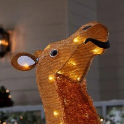 Home Accents Holiday 40 in Warm White LED Camel Holiday Yard Decoration -HOME ACCENTS HOLIDAY Sales home accents holiday christmas yard decorations 22rt2072214 a0 1000