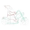 Home Accents Holiday 4 ft Silhouette Motorcycle Santa Holiday Yard Decoration -HOME ACCENTS HOLIDAY Sales home accents holiday christmas yard decorations 22rt5792215yx 64 1000