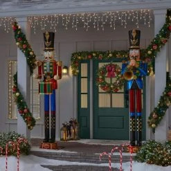 Home Accents Holiday 8 ft Trumpeting Nutcracker Holiday Yard Decoration -HOME ACCENTS HOLIDAY Sales home accents holiday christmas yard decorations 22sv23302 66 1000