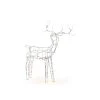 Home Accents Holiday 4 ft Warm White LED White Wire Buck Holiday Yard Decoration -HOME ACCENTS HOLIDAY Sales home accents holiday christmas yard decorations ty070 1713 64 1000