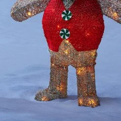 Home Accents Holiday 3 ft Warm White LED Gingerbread Girl and Boy Holiday Yard Decoration -HOME ACCENTS HOLIDAY Sales home accents holiday christmas yard decorations ty194 2011 asst 1d 1000