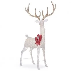 Home Accents Holiday 8.5 ft Warm White LED Giant Buck with Bow Holiday Yard Decoration -HOME ACCENTS HOLIDAY Sales home accents holiday christmas yard decorations ty285 1911 40 1000