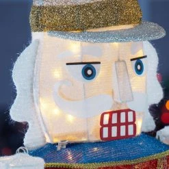 Home Accents Holiday 5.5 ft Warm White LED Solider Nutcracker Holiday Yard Decoration -HOME ACCENTS HOLIDAY Sales home accents holiday christmas yard decorations ty315 1314 a0 1000
