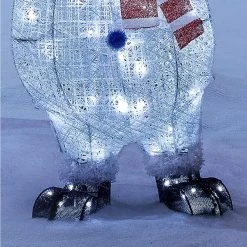 Home Accents Holiday 7 ft Cool White LED 3 Stacked Snowmen Holiday Yard Decoration -HOME ACCENTS HOLIDAY Sales home accents holiday christmas yard decorations ty416 2011 1d 1000