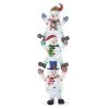 Home Accents Holiday 7 ft Cool White LED 3 Stacked Snowmen Holiday Yard Decoration -HOME ACCENTS HOLIDAY Sales home accents holiday christmas yard decorations ty416 2011 64 1000