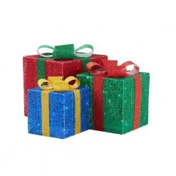 Home Accents Holiday 3-Piece Warm White LED Gift Boxes Holiday Yard Decoration -HOME ACCENTS HOLIDAY Sales home accents holiday christmas yard decorations ty609 2014 40 1000