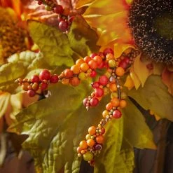 Home Accents Holiday 22 in Unlit Artificial Sunflower and Pinecone Harvest Fall Wreath -HOME ACCENTS HOLIDAY Sales home accents holiday fall wreaths 2528560hd 1d 1000