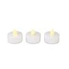 Home Accents Holiday White LED Tea Lights With Timer (3-Pack) -HOME ACCENTS HOLIDAY Sales home accents holiday halloween candles 22ge10146 64 1000