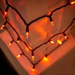 Home Accents Holiday 29 ft 6 in 100-Count Smooth Orange Mini LED Halloween String Lights -HOME ACCENTS HOLIDAY Sales home accents holiday halloween string lights ty022 2025 a0 1000