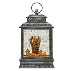 Home Accents Holiday 10.5 in Reaper Scene Water Lantern Tabletop Halloween Decoration