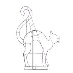 Home Accents Holiday 4.5 ft LED Purple Cat Silhouette Halloween Yard Decoration -HOME ACCENTS HOLIDAY Sales home accents holiday halloween yard decorations 22rt3382225yx 40 1000