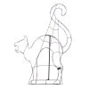 Home Accents Holiday 4.5 ft LED Purple Cat Silhouette Halloween Yard Decoration -HOME ACCENTS HOLIDAY Sales home accents holiday halloween yard decorations 22rt3382225yx 64 1000
