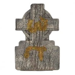 Home Accents Holiday 2 ft RIP Cross Styrofoam Tombstone