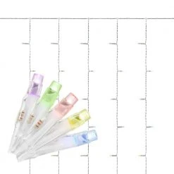 Home Accents Holiday 600L Multi LED Weeping Willow Icicle Lights