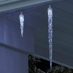 Home Accents Holiday 25L Cool White LED Icicle Lights -HOME ACCENTS HOLIDAY Sales home accents holiday icicle lights ty771 1315 a0 1000
