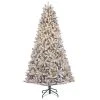 Home Accents Holiday 7.5 ft. Starry Light Fraser Fir Flocked LED Pre Lit Artificial Christmas Tree with 1500 Color Changing Lights -HOME ACCENTS HOLIDAY Sales home accents holiday pre lit christmas trees 016017552052185 64 1000