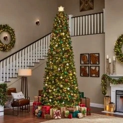 Home Accents Holiday 9 ft. Westwood Fir Christmas Tree -HOME ACCENTS HOLIDAY Sales home accents holiday pre lit christmas trees 21pg90244 66 1000