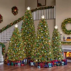 Home Accents Holiday 9 ft Jackson Noble Fir Christmas Tree -HOME ACCENTS HOLIDAY Sales home accents holiday pre lit christmas trees 21wl10159 66 1000