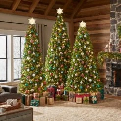 Home Accents Holiday 9 ft Barbour White Spruce Christmas Tree -HOME ACCENTS HOLIDAY Sales home accents holiday pre lit christmas trees 22hd20053 66 1000