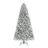 Home Accents Holiday 7.5 ft Alta Flocked Christmas Tree